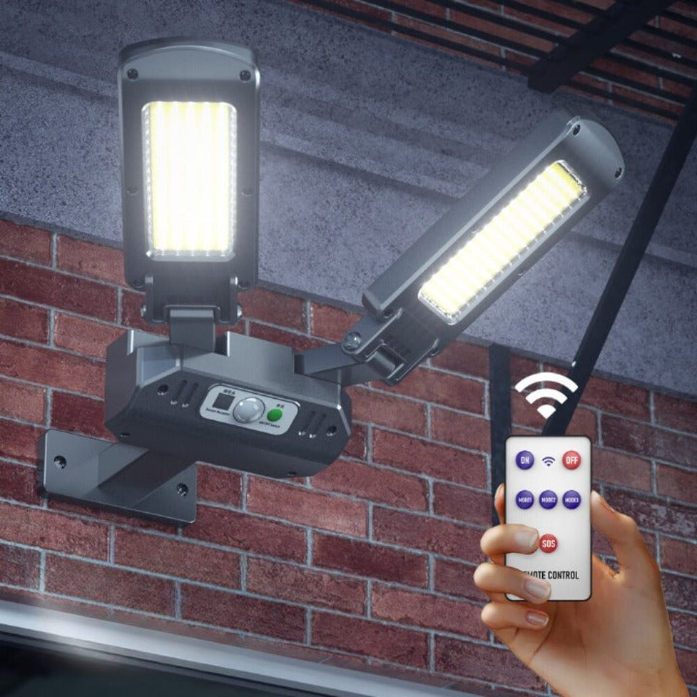 200COB Double-Headed Solar Street Lights-LED Solar Fairy Lights