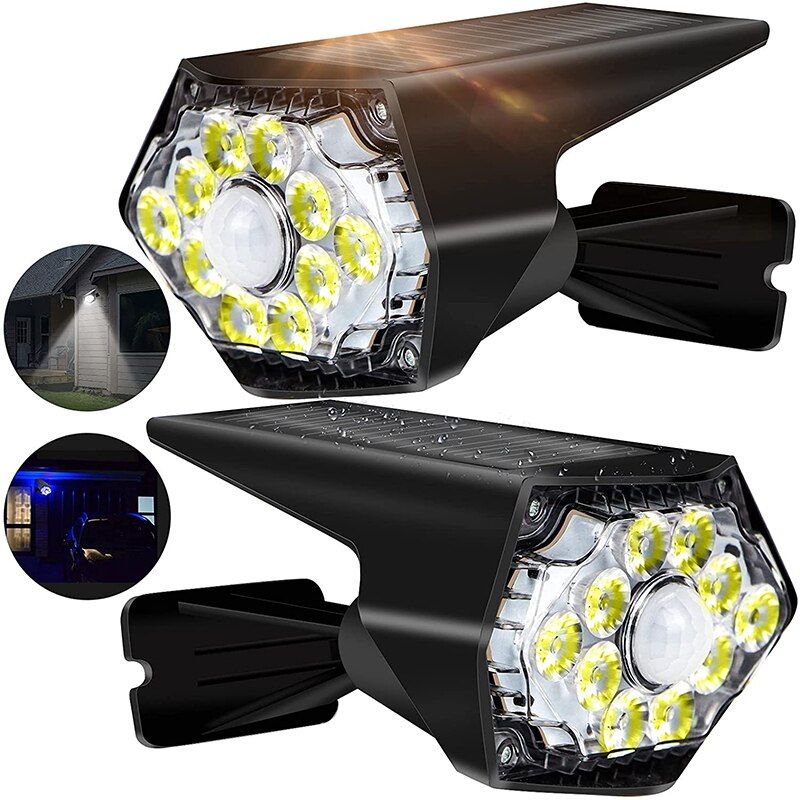 PIR Motion Sensor Solar Spotlights-LED Solar Fairy Lights