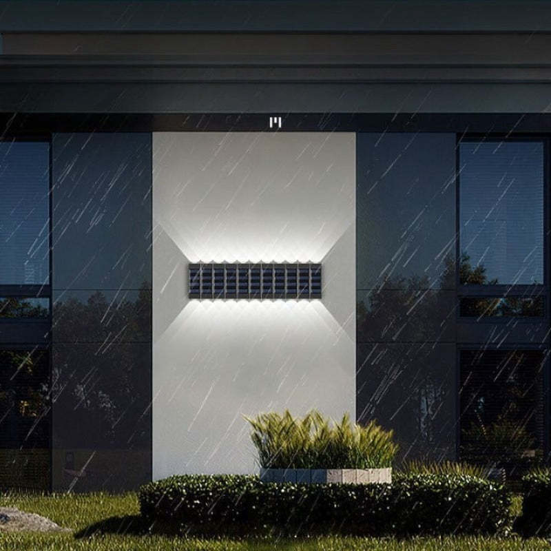 2 LED Solar Wall Lamp-LED Solar Fairy Lights