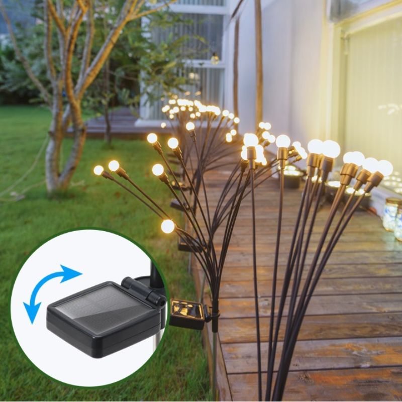 10 LED Solar Lawn Lights-LED Solar Fairy Lights
