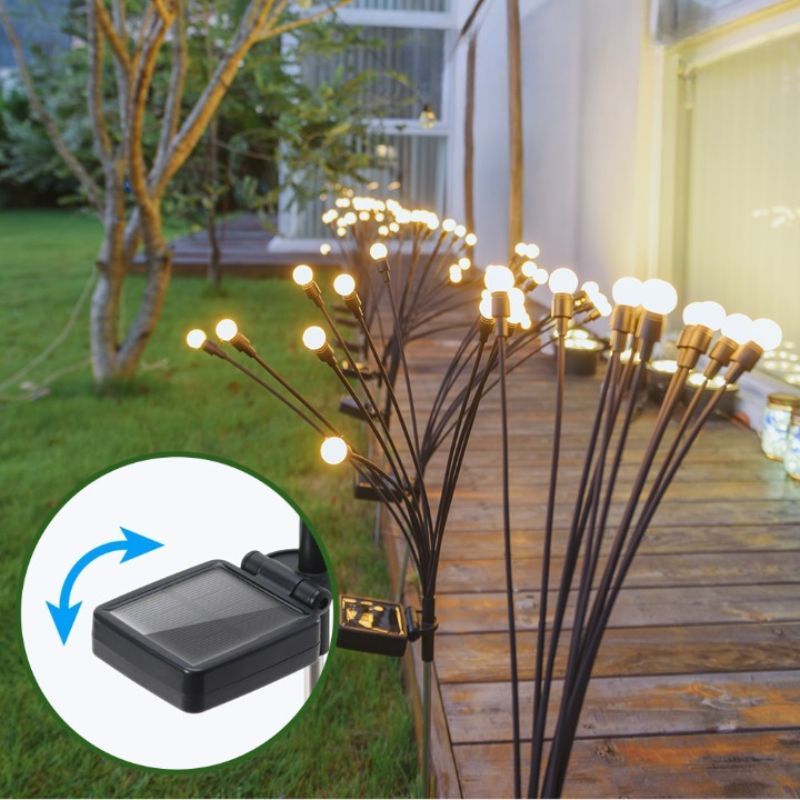 10 LED Solar Lawn Lights-LED Solar Fairy Lights