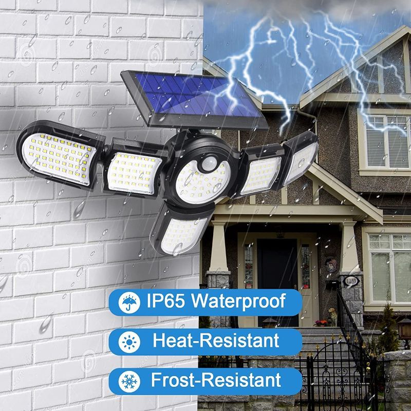 Six Heads LED Outdoor Solar Lamp-LED Solar Fairy Lights