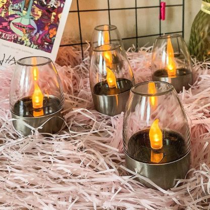 Outdoor Solar Candle Lamp-LED Solar Fairy Lights