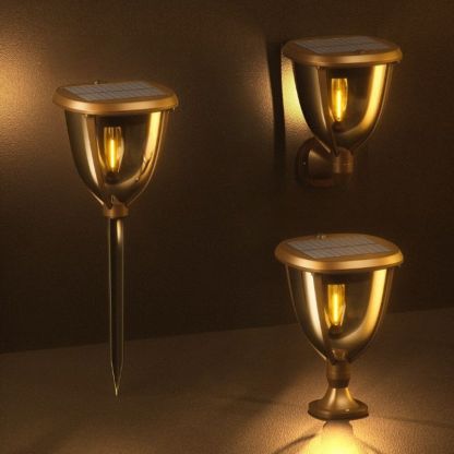 Brightness Solar Led Wall Lights-LED Solar Fairy Lights