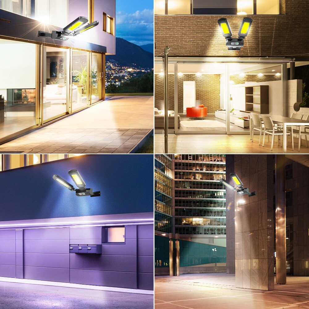 200COB Double-Headed Solar Street Lights-LED Solar Fairy Lights