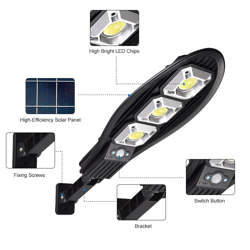Waterproof LED Street Lamp Wall Light-LED Solar Fairy Lights