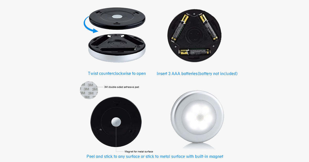 Motion Sensor Closet Light-LED Solar Fairy Lights