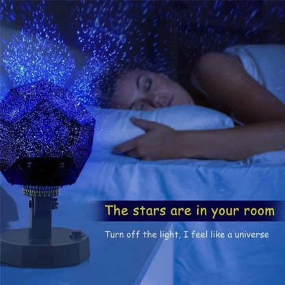 Starry Sky Galaxy Projector Lamp-LED Solar Fairy Lights