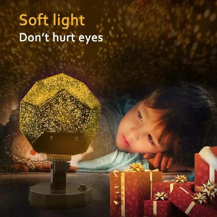 Starry Sky Galaxy Projector Lamp-LED Solar Fairy Lights