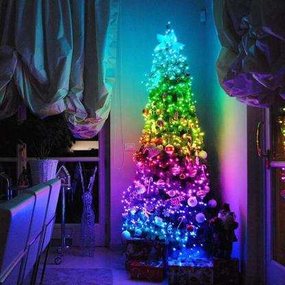 LED Christmas Tree Smart Lights For Decor-LED Solar Fairy Lights