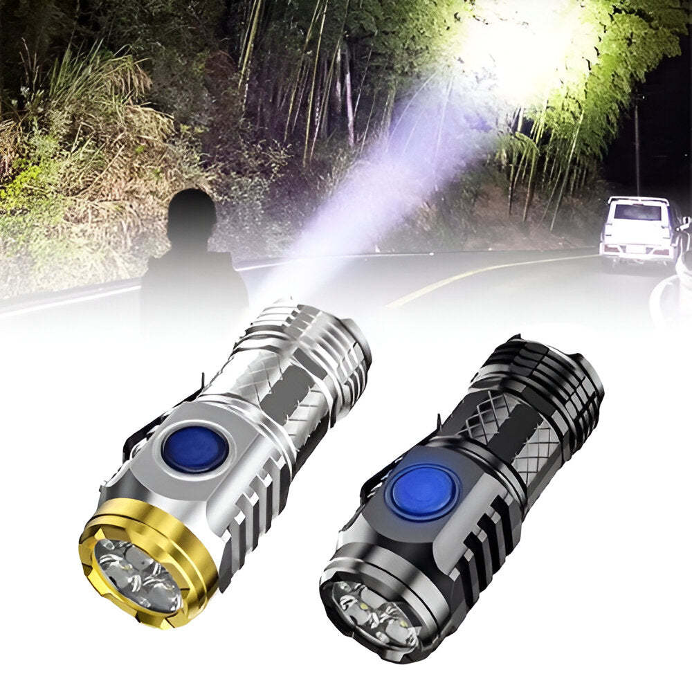 Rechargeable Long Range LED Flashlight-LED Solar Fairy Lights