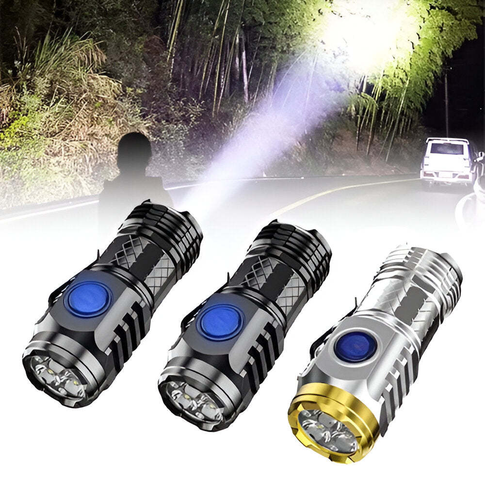 Rechargeable Long Range LED Flashlight-LED Solar Fairy Lights