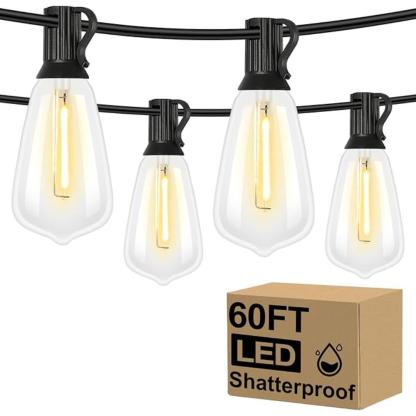 Weatherproof And Shatterproof String Lights For Patio-LED Solar Fairy Lights