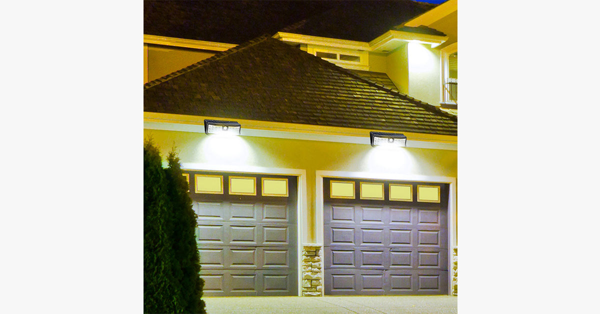 Motion Sensor Wide Angle Security Light-LED Solar Fairy Lights