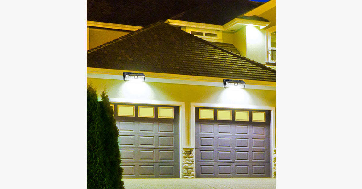 Motion Sensor Wide Angle Security Light-LED Solar Fairy Lights