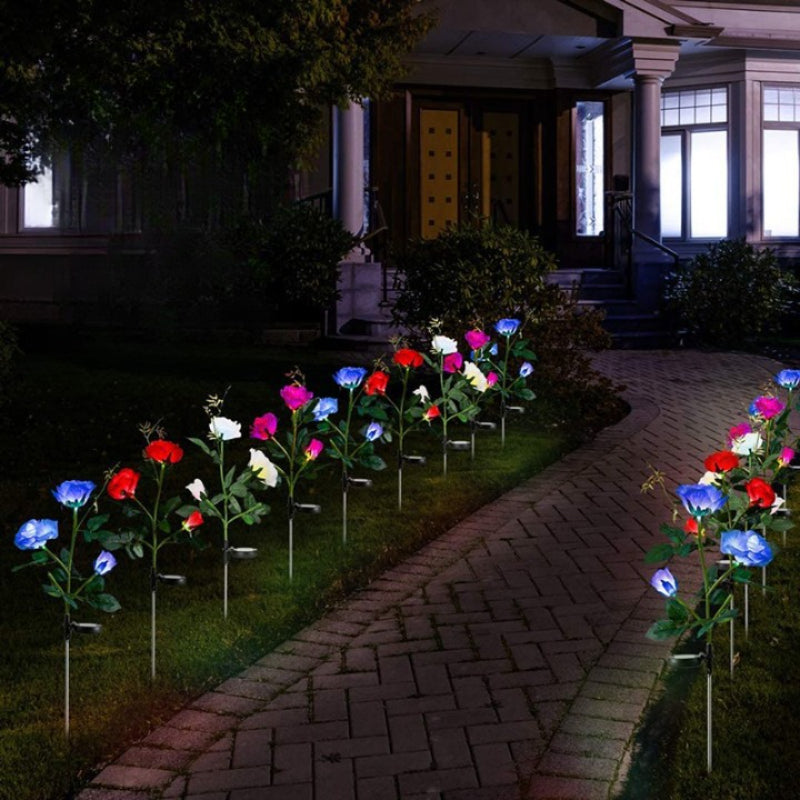Led Flower Light For Garden-LED Solar Fairy Lights