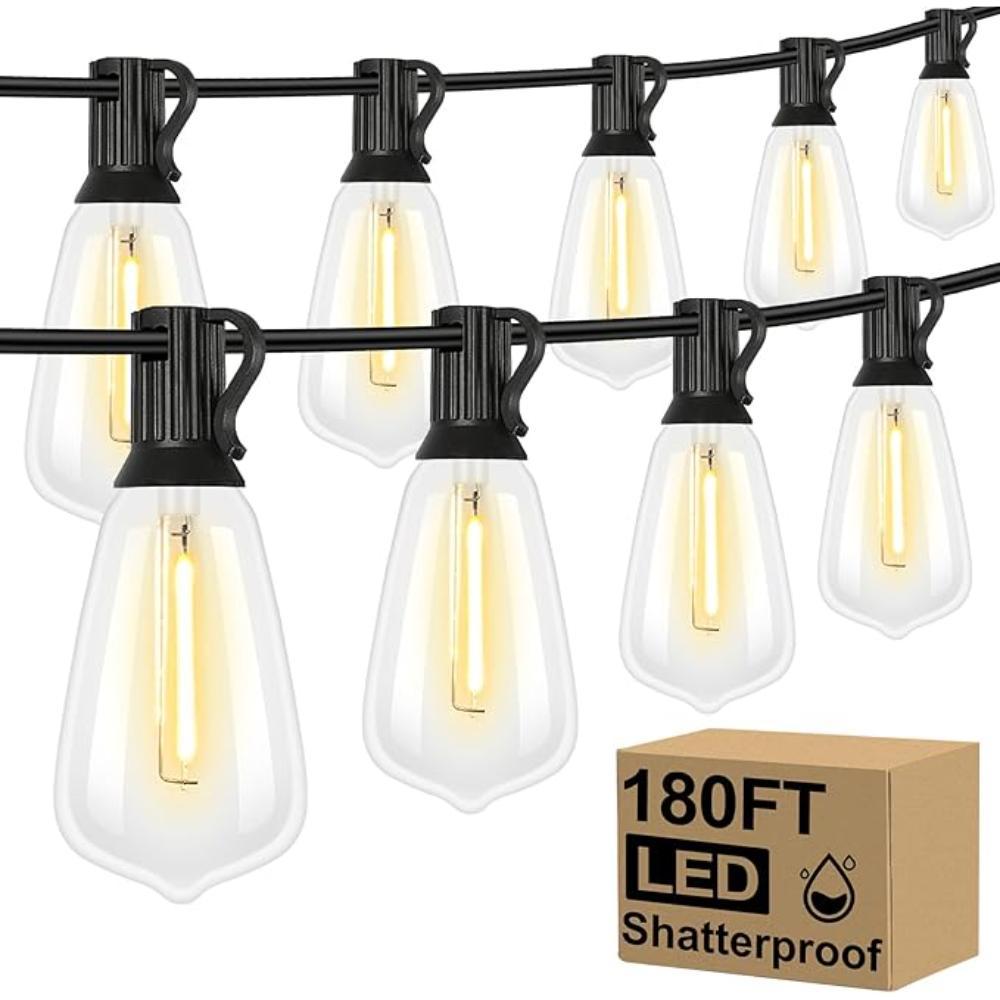 Weatherproof And Shatterproof String Lights For Patio-LED Solar Fairy Lights