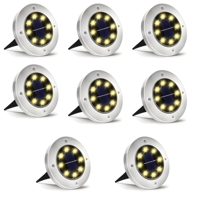 Waterproof Solar Pathway Lights for Gardens and Walkways Set