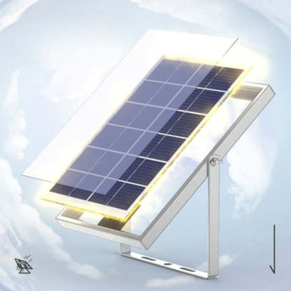 Solar Outdoor Light Double Head-LED Solar Fairy Lights