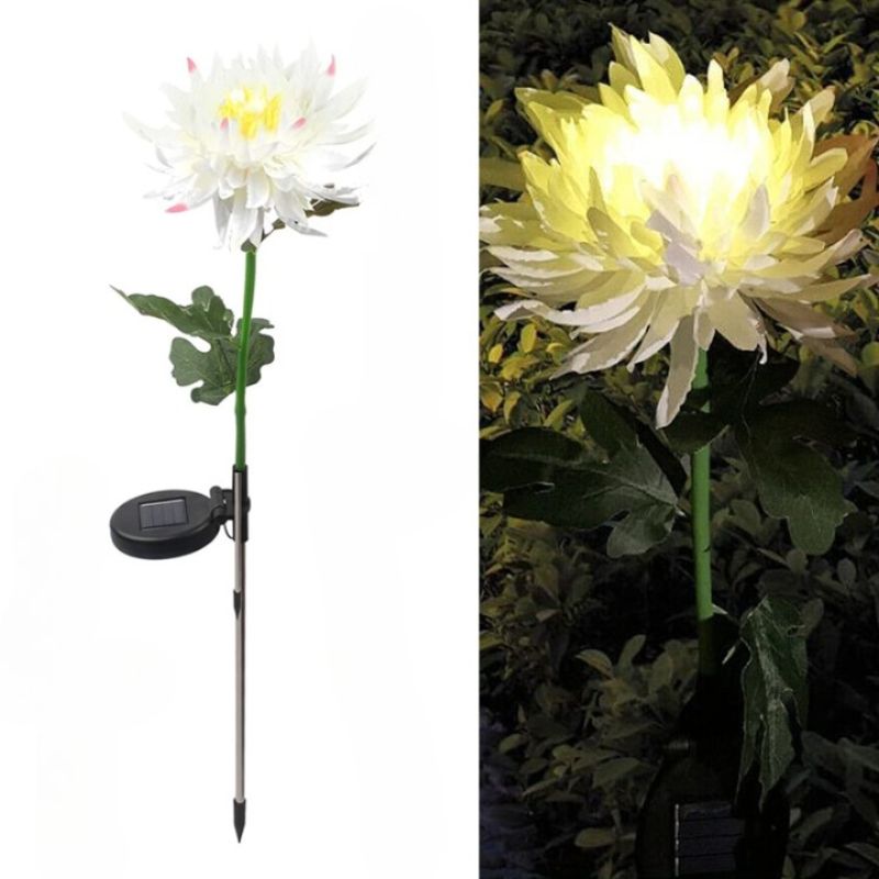 Solar Chrysanthemum Outdoor Lights-LED Solar Fairy Lights