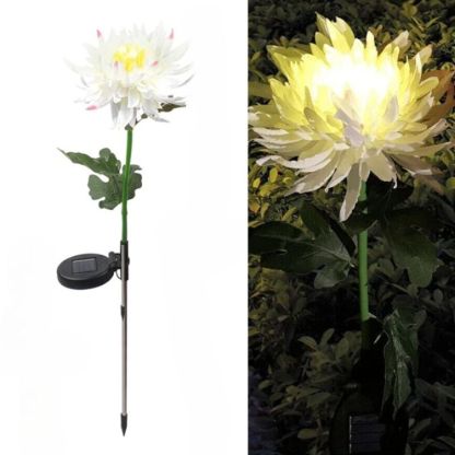Solar Chrysanthemum Outdoor Lights-LED Solar Fairy Lights