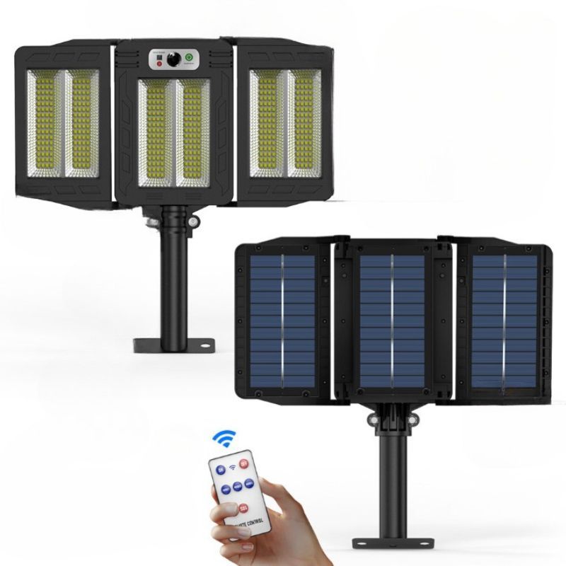 3 Head Motion Sensor Street Light-LED Solar Fairy Lights