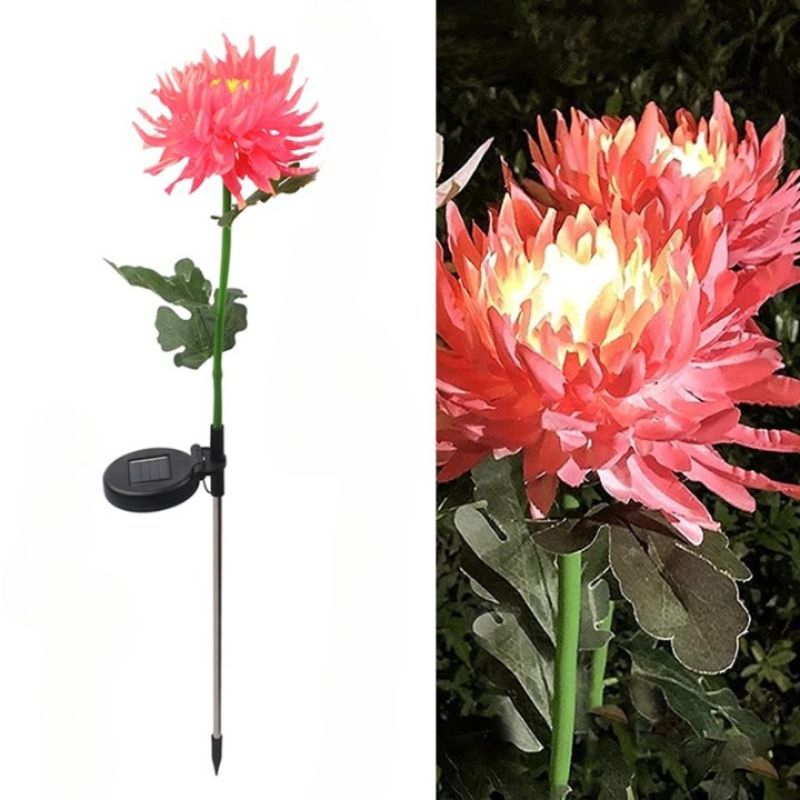 Solar Chrysanthemum Outdoor Lights-LED Solar Fairy Lights