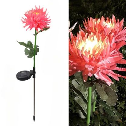 Solar Chrysanthemum Outdoor Lights-LED Solar Fairy Lights