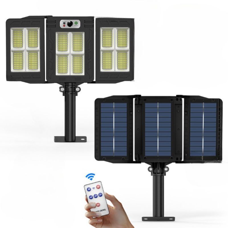 3 Head Motion Sensor Street Light-LED Solar Fairy Lights