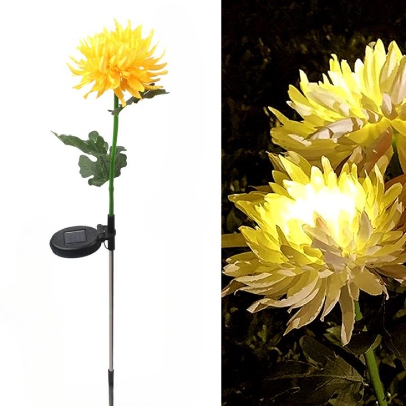 Solar Chrysanthemum Outdoor Lights-LED Solar Fairy Lights