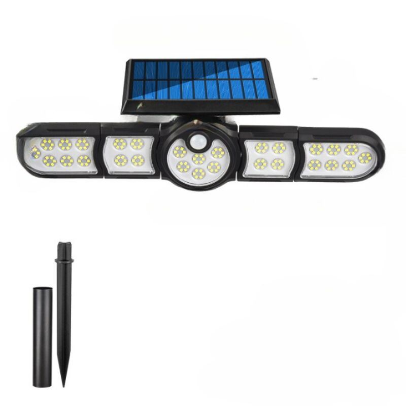 Five Heads LED Outdoor Solar Lamp-LED Solar Fairy Lights