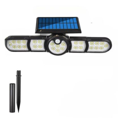 Five Heads LED Outdoor Solar Lamp-LED Solar Fairy Lights