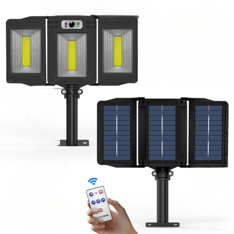 3 Head Motion Sensor Street Light-LED Solar Fairy Lights