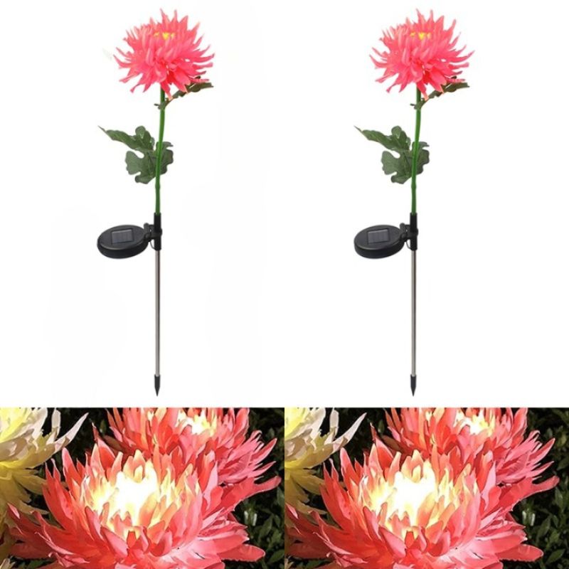 Solar Chrysanthemum Outdoor Street Lights-LED Solar Fairy Lights