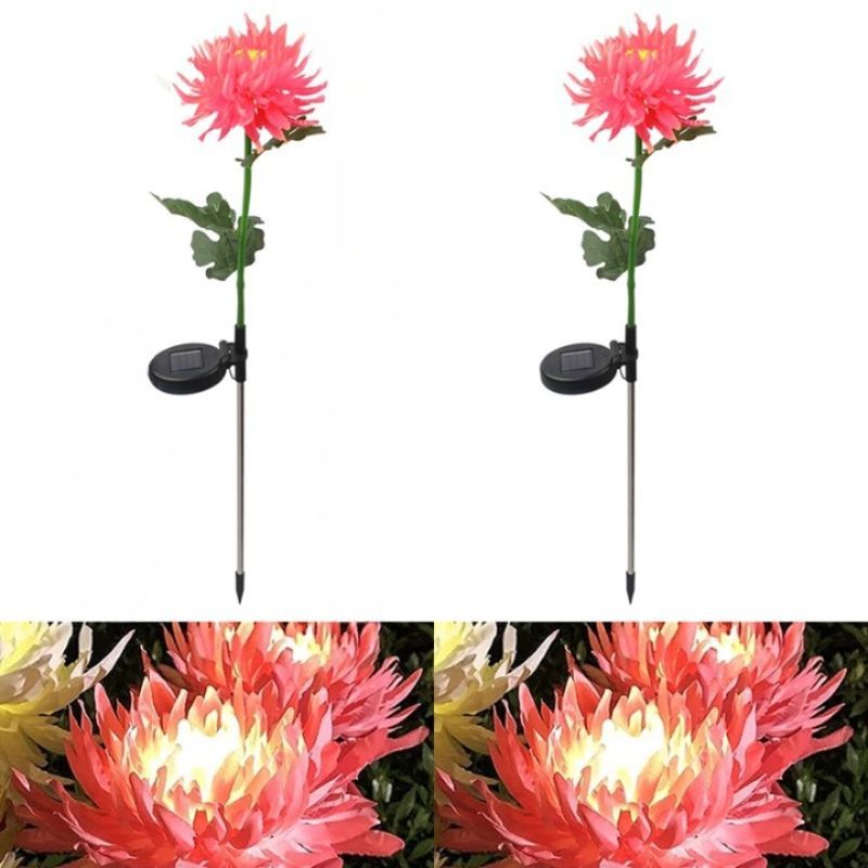 Solar Chrysanthemum Outdoor Street Lights-LED Solar Fairy Lights