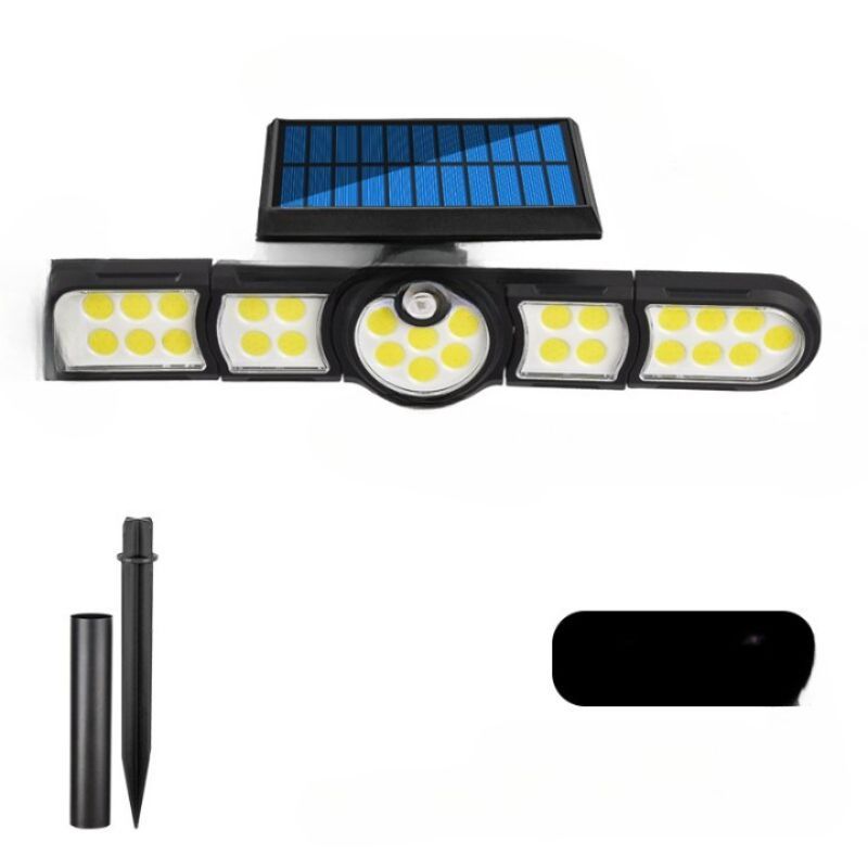 Five Heads LED Outdoor Solar Lamp-LED Solar Fairy Lights