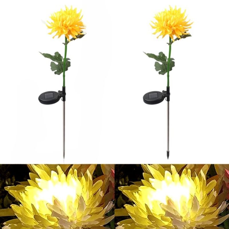 Solar Chrysanthemum Outdoor Street Lights-LED Solar Fairy Lights