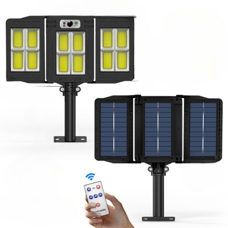 3 Head Motion Sensor Street Light-LED Solar Fairy Lights