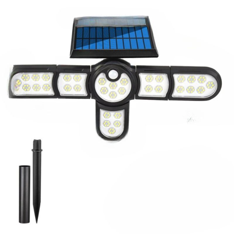 Six Heads LED Outdoor Solar Lamp-LED Solar Fairy Lights