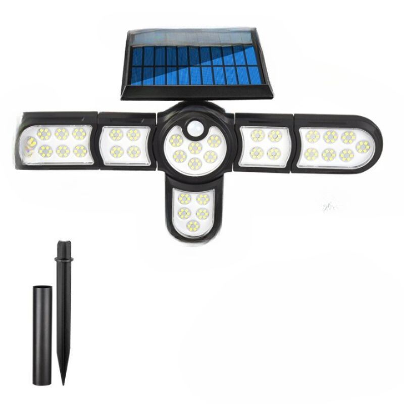 Six Heads LED Outdoor Solar Lamp-LED Solar Fairy Lights