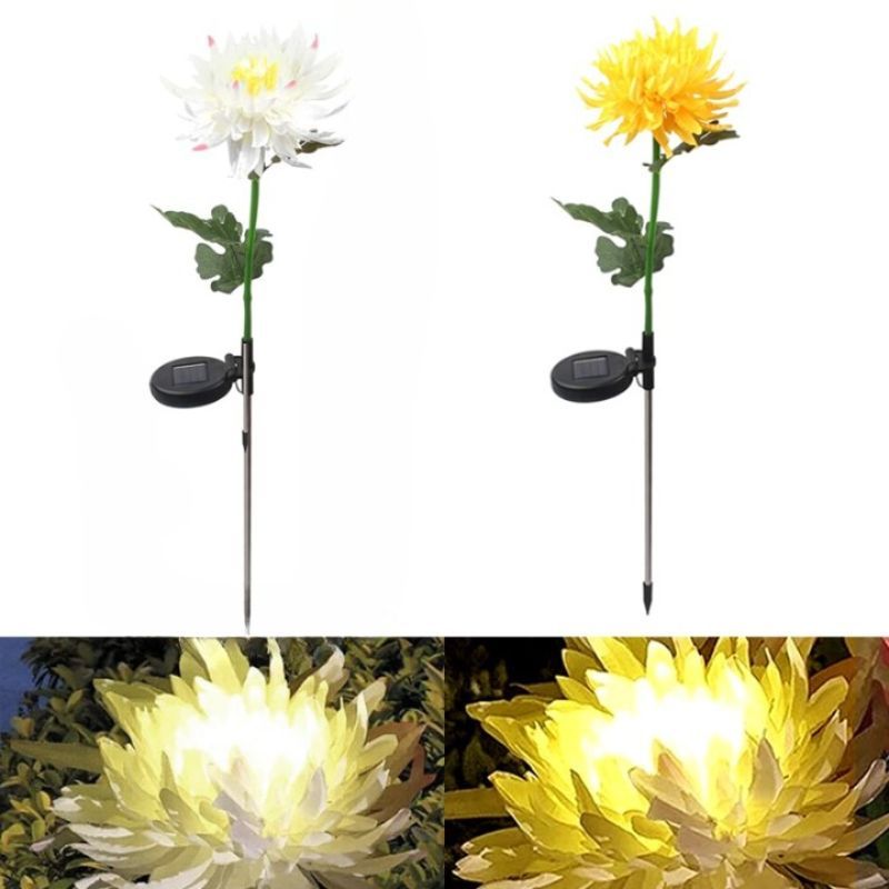 Solar Chrysanthemum Outdoor Decorative Lamp-LED Solar Fairy Lights