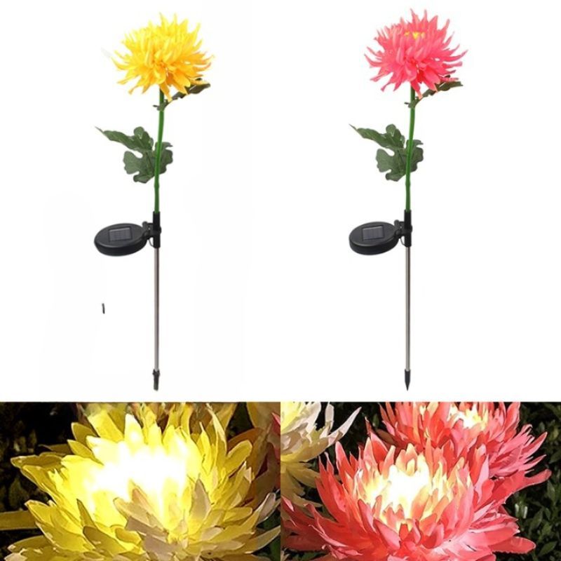 Solar Chrysanthemum Outdoor Decorative Lamp-LED Solar Fairy Lights