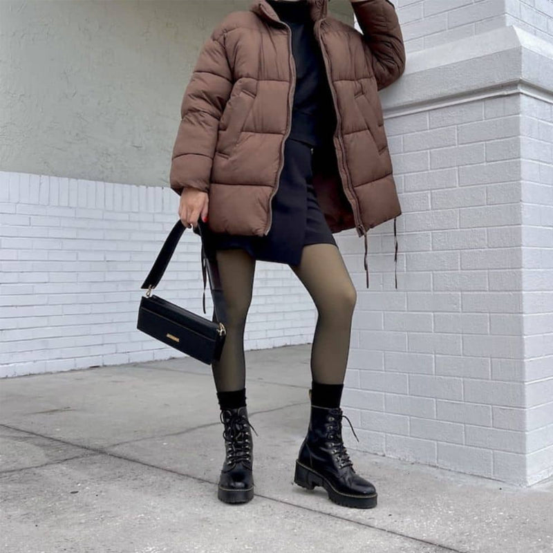 Cozy Cloudy Tights - Light Shade-Legletic