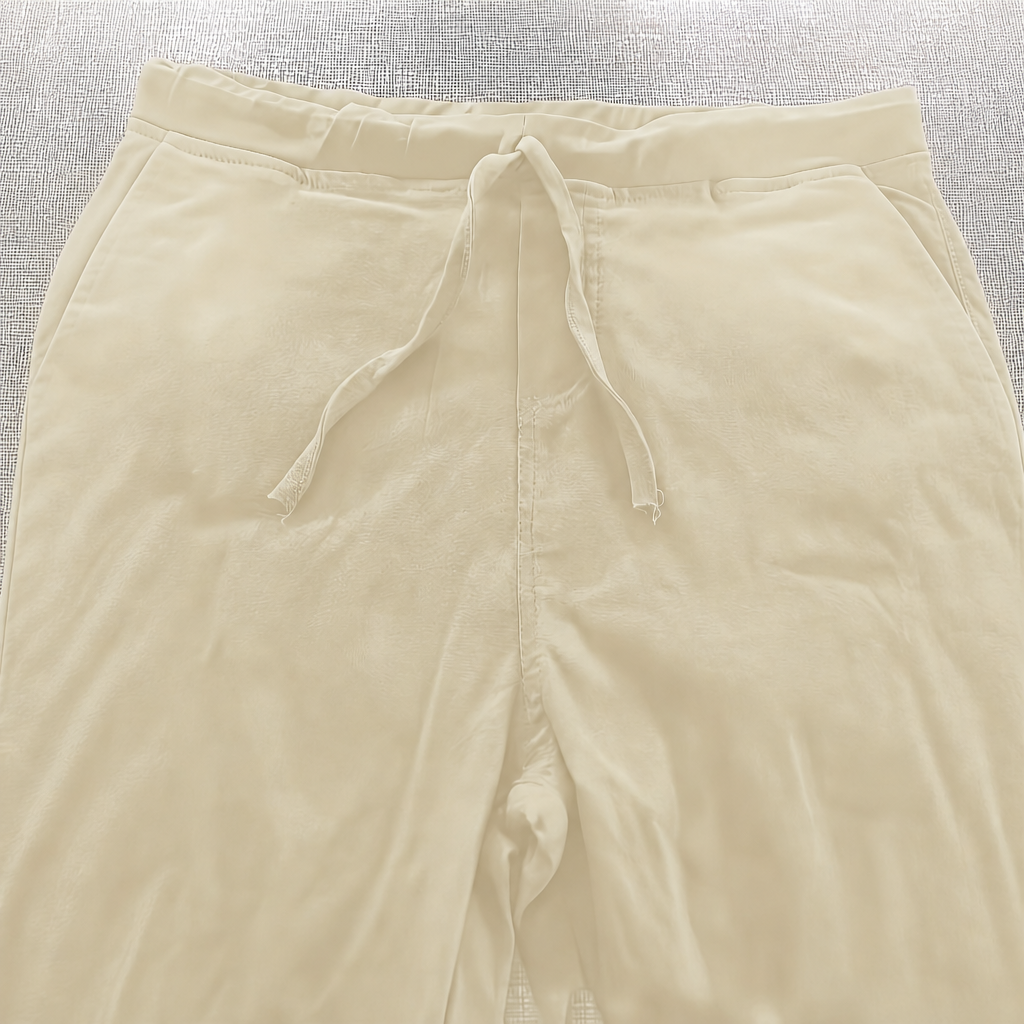Casual Long Skinny Solid Fashion Pants With Drawstring For Women
