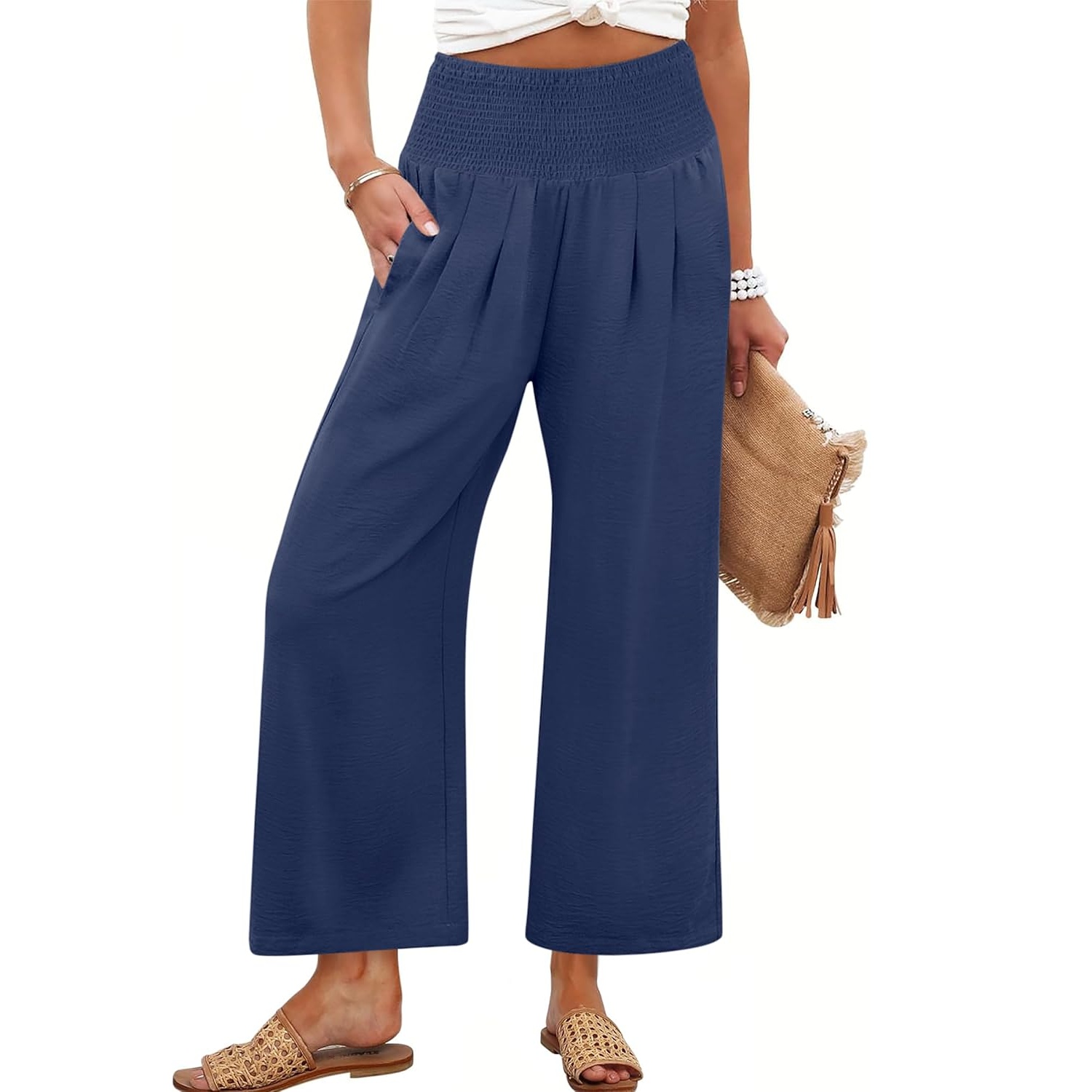 Wide Loose Casual Lounge Fit Pants For Women