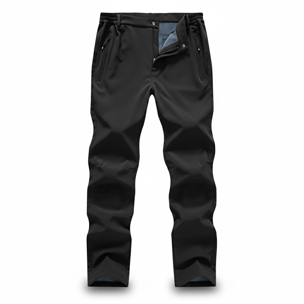 Windproof Softshell Snow Pants For Men