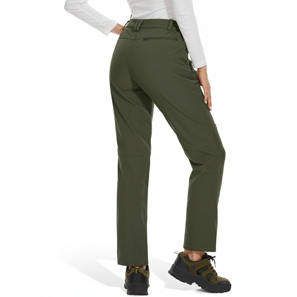 Women Softshell Winter Pants for Hiking and Snow Sports
