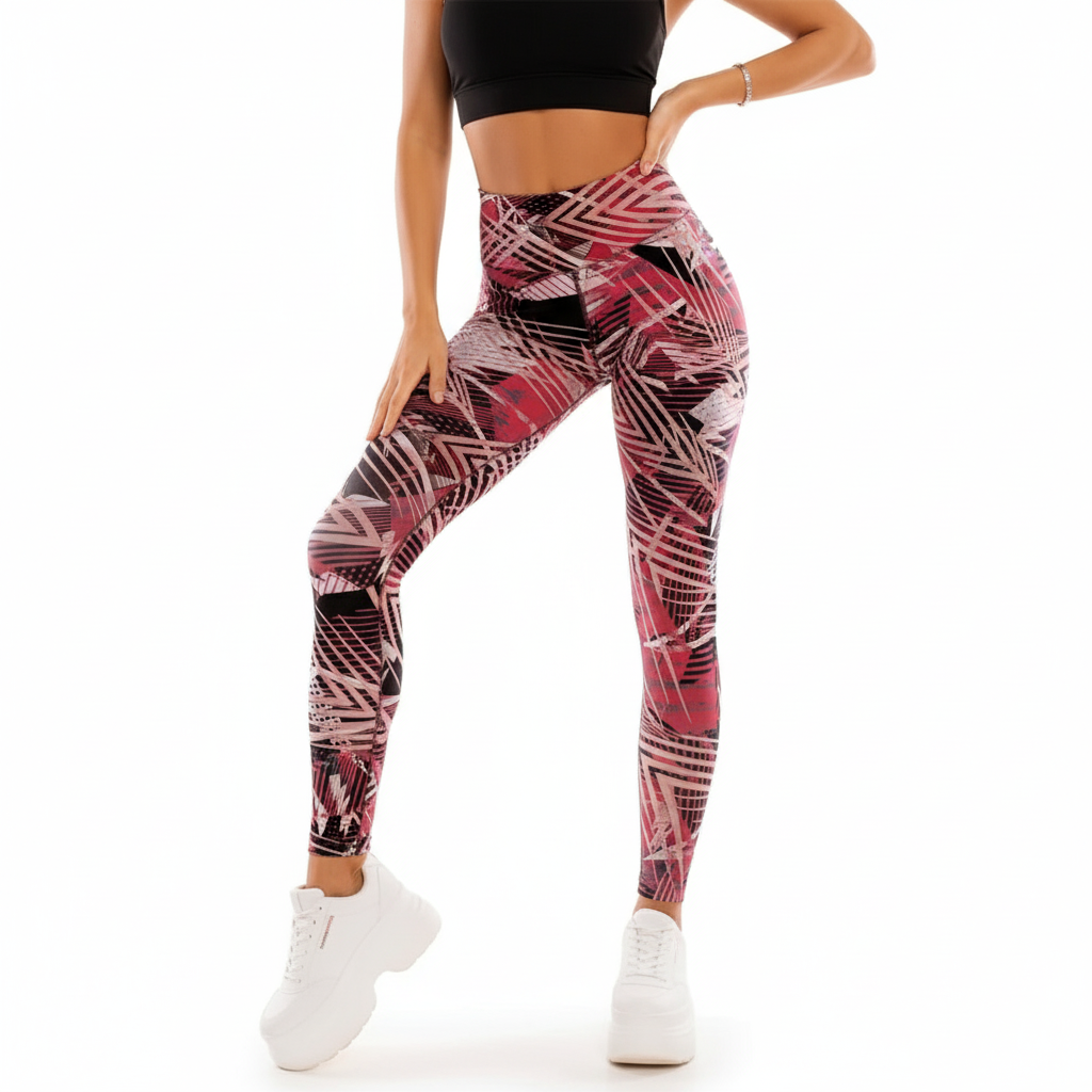 Women High Rise Printed Leggings
