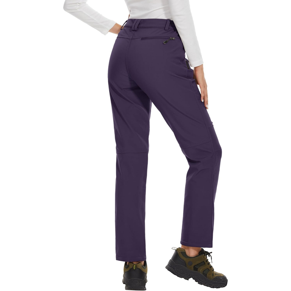 Women Softshell Winter Pants for Hiking and Snow Sports