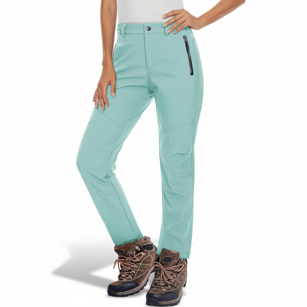 Women Softshell Winter Pants for Hiking and Snow Sports